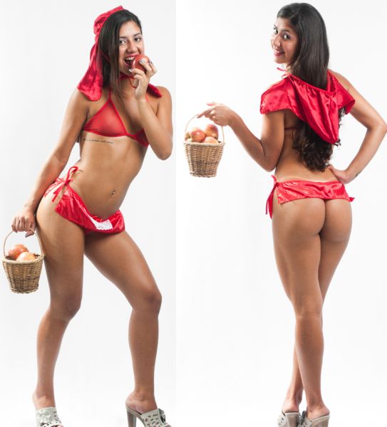 MINI CHAPEUZINHO VERMELHO